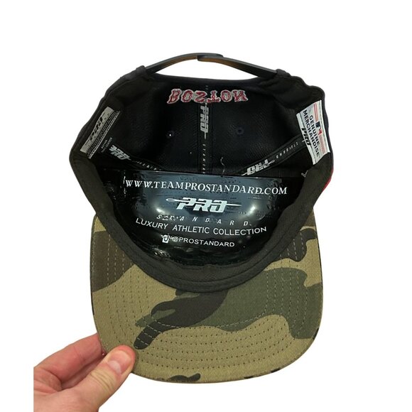 Boston Red Sox Pro Standard MLB Snapback Hat Midnight Navy/Camo NWT - Picture 5 of 7